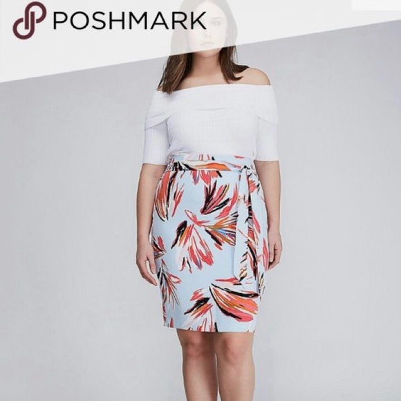Lane Bryant Dresses & Skirts - 🍁NEW Lane Bryant • High Waisted Skirt Reg $69.95